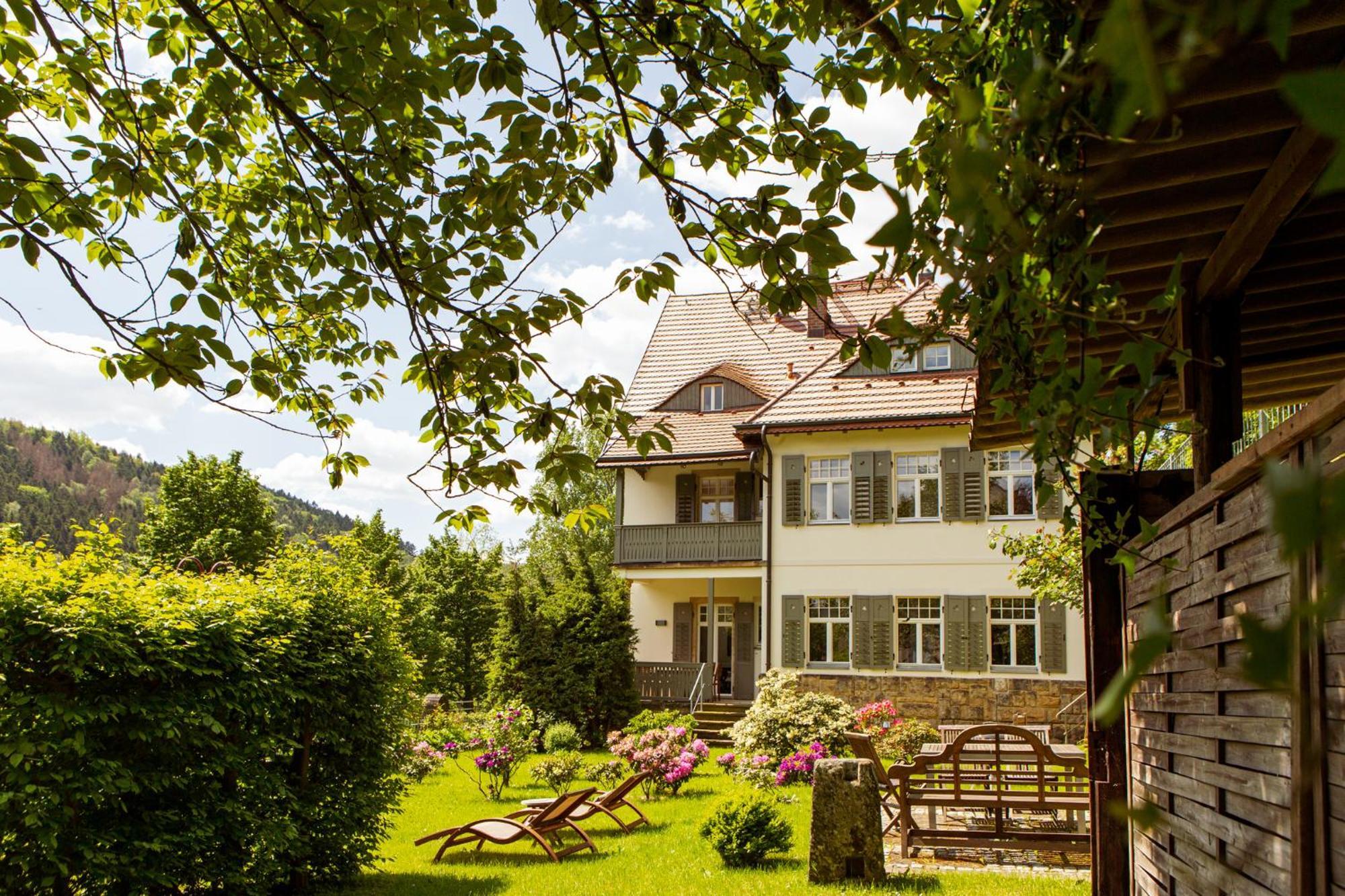 Villa Elbufer Bad Schandau Exterior photo