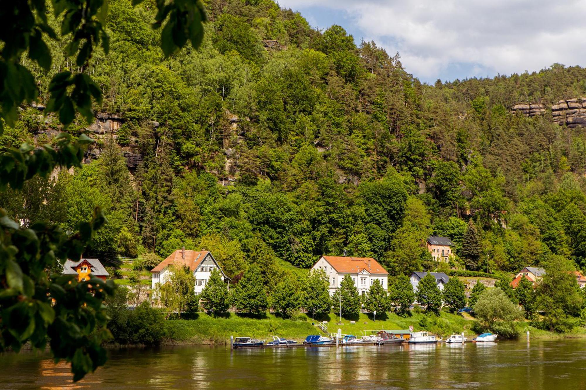 Villa Elbufer Bad Schandau Exterior photo